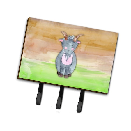 Carolines Treasures Goat Watercolor Leash or Key Holder BB7413TH68